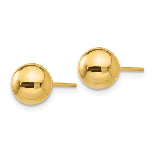 Ball Post Earrings - Barbara Anne's Jewelry