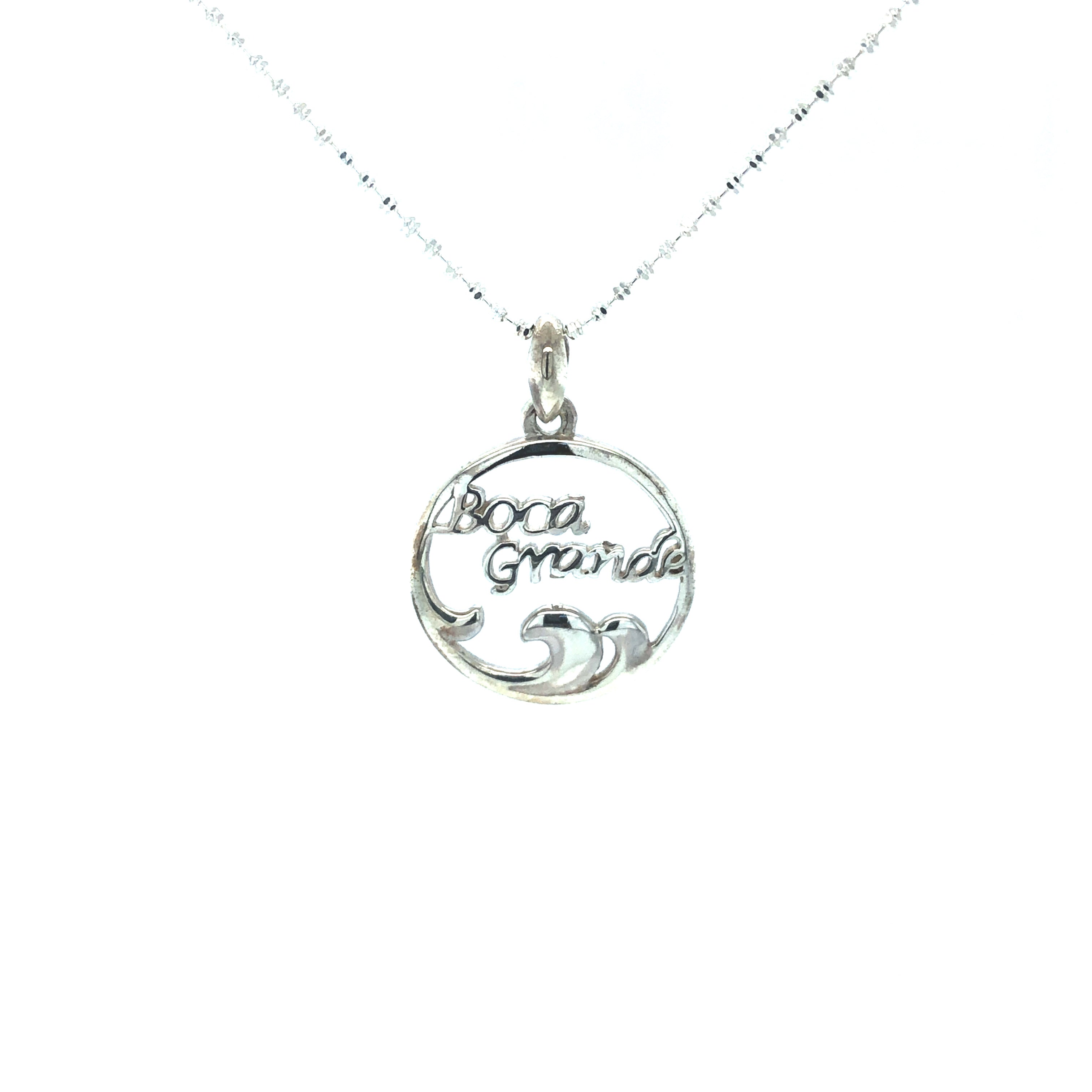 Boca Grande Wave Pendant - Barbara Anne's Jewelry