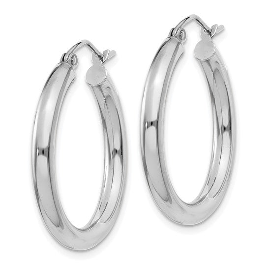 14k Gold Classic Hoops - Barbara Anne's Jewelry 