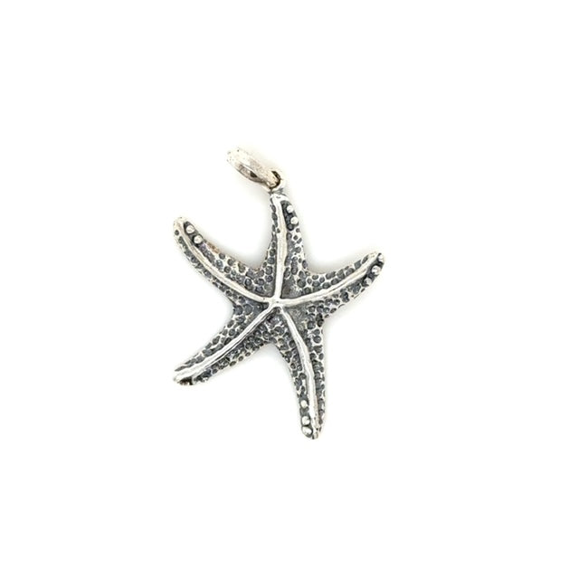 Sterling Silver Starfish Pendant - Barbara Anne's Jewelry 