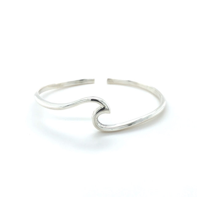 Sterling Silver Wave Bracelet - Barbara Anne's Jewelry 