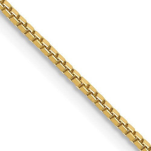 Yellow Gold Box Chain - Barbara Anne's Jewelry 