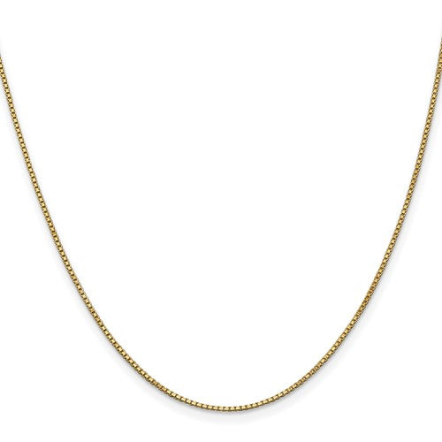 Yellow Gold Box Chain - Barbara Anne's Jewelry 