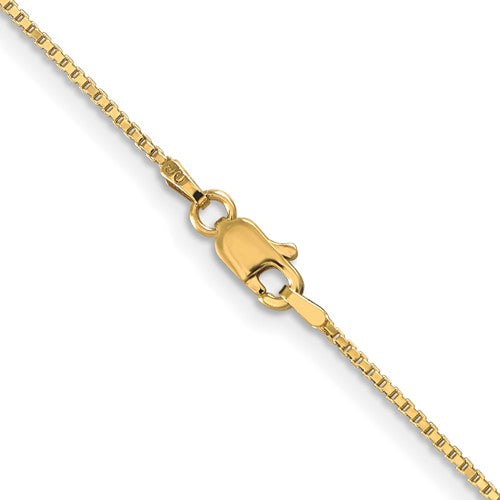 Yellow Gold Box Chain - Barbara Anne's Jewelry 