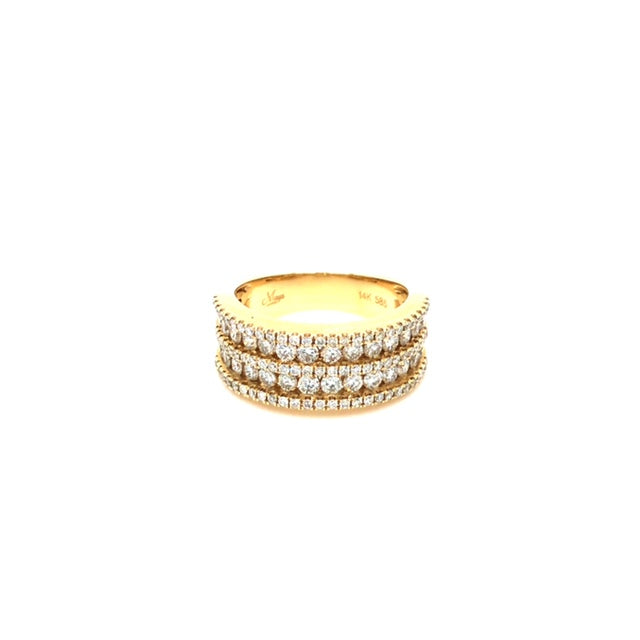 14k Gold with Diamonds Ring - Barbara Anne's Jewelry 