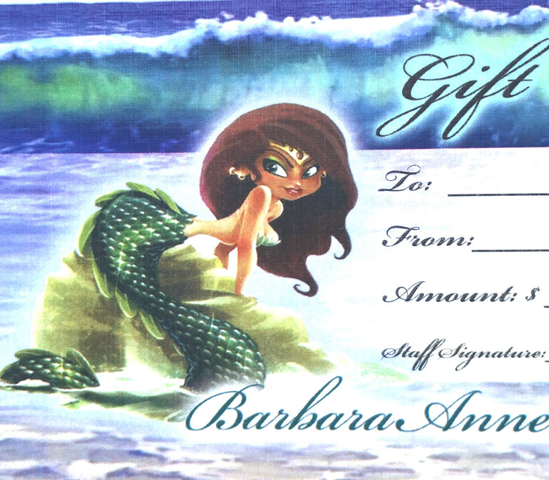 Barbara Anne's Jewelry Gift Certificate - Barbara Anne's Jewelry 