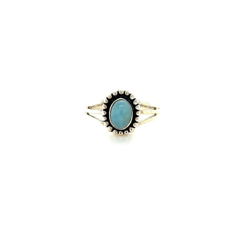 Larimar Ring - Barbara Anne's Jewelry 