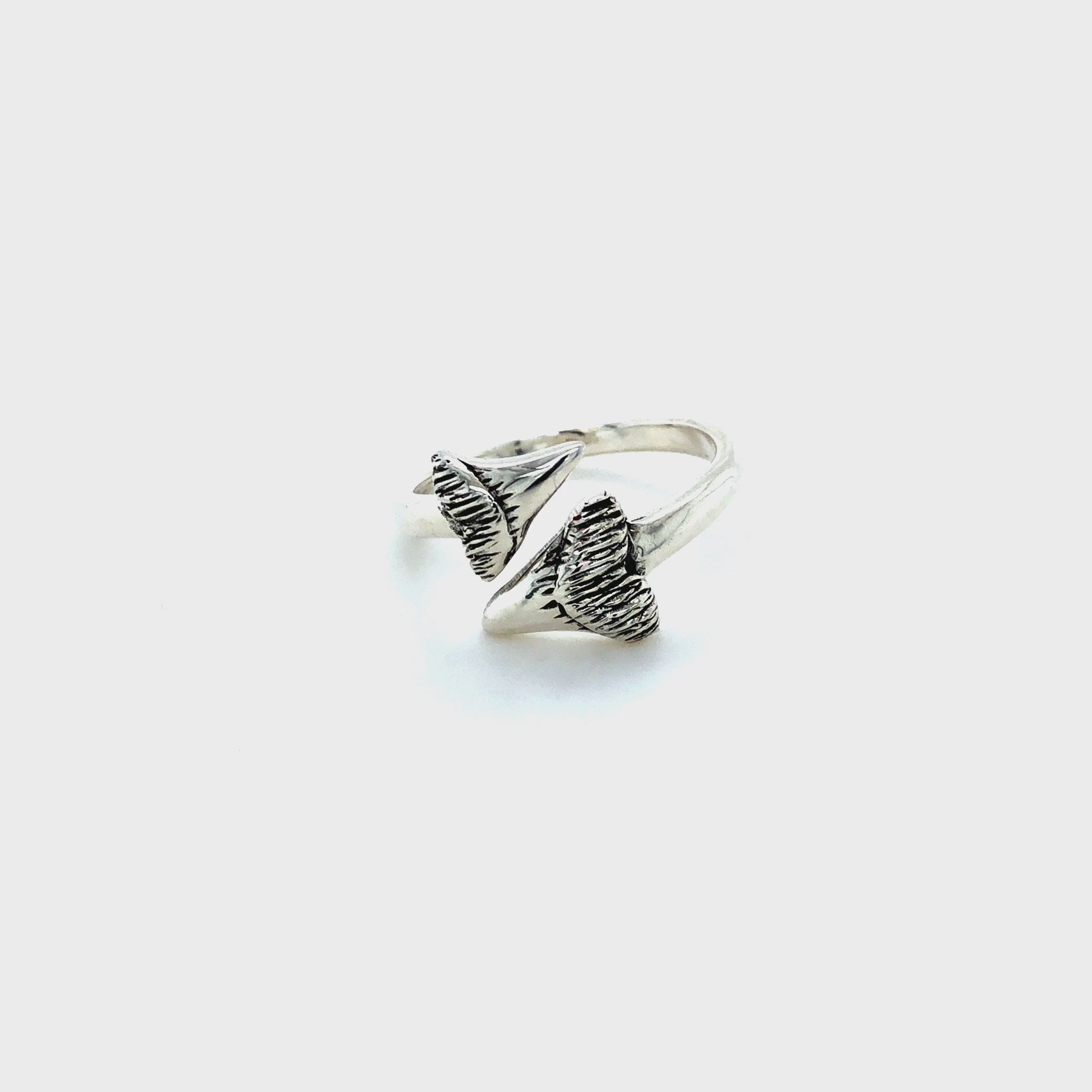 Sterling Silver Shark Tooth Ring | Barbara Anne's Jewelry